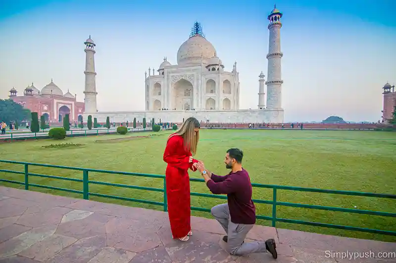 Taj Mahal Photoshoot